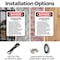 Signmission Qualified Personnel Operate This Machine Danger Sign, Plastic, 7in W x 10in L, 2PK OS-2PACK-DS-P-710-L-1869 - alternate 5